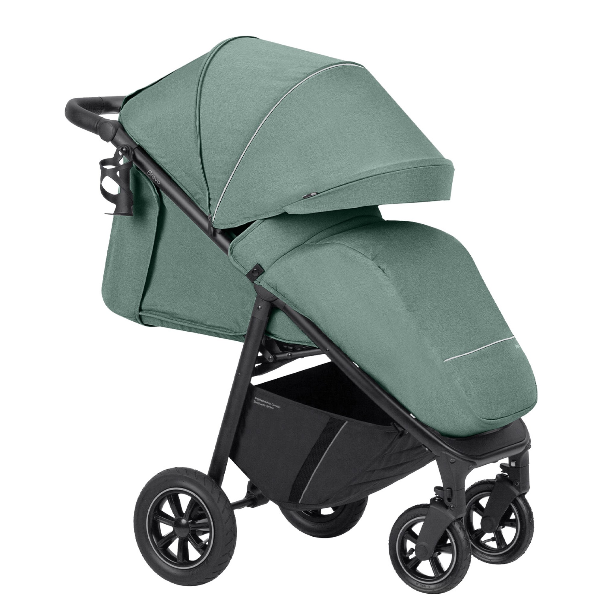 Carrello Bravo Air — всесезонная коляска, которая покоряет сердца и любые дороги.